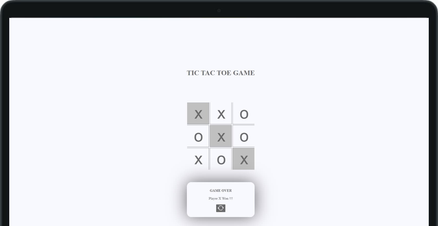 Tik Tac Toe Game
